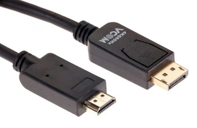 Лот: 23542270. Фото: 1. Кабель DisplayPort - HDMI Vcom... Шнуры, кабели, разъёмы