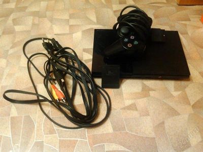 Лот: 1397825. Фото: 1. PlayStation 2 slim. Игровые приставки, консоли