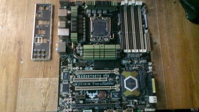 Лот: 17931346. Фото: 1. Asus sabertooth x58 есть нюанс. Материнские платы