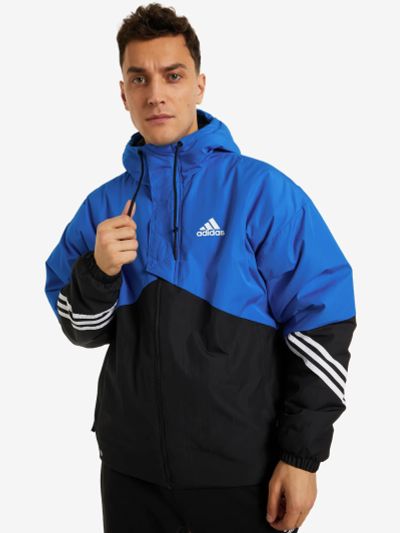 Лот: 22452983. Фото: 1. Куртка утепленная мужская adidas... Легкие куртки, толстовки