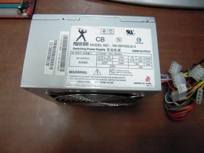 Лот: 18662022. Фото: 1. Блок питания Power Man 350w, кулер... Корпуса, блоки питания