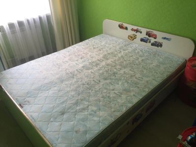 Лот: 7657299. Фото: 1. Кровать двуспальная (2-ух спальная... Кровати