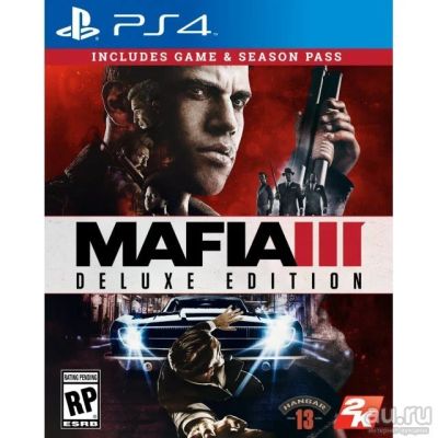 Лот: 8331092. Фото: 1. Mafia III Deluxe Edition PS4 диск... Игры для консолей