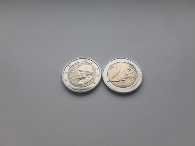 Лот: 16988655. Фото: 1. Греция 2 евро 2016 " Димитрис... Европа