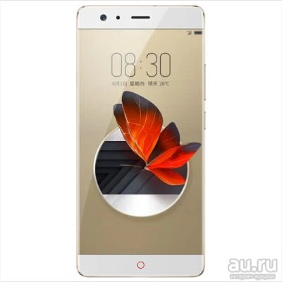 Лот: 12994138. Фото: 1. Смартфон ZTE Nubia Z17 6/64 White... Смартфоны