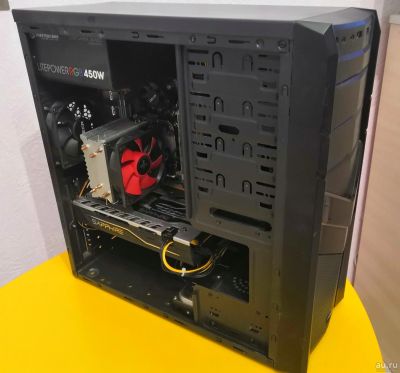 Лот: 17490542. Фото: 1. Игровой ПК в сборе RX480 процессор... Компьютеры в сборе