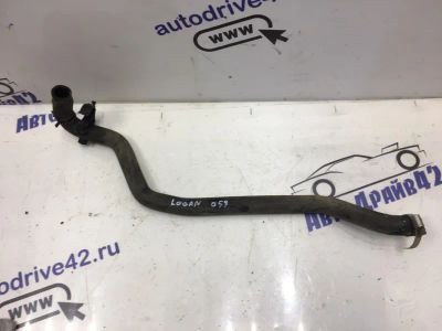 Лот: 21715937. Фото: 1. патрубок отопителя Renault Logan... Двигатель и элементы двигателя