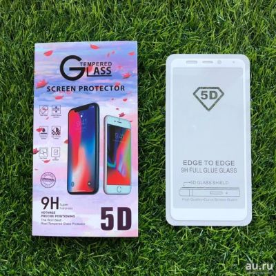 Лот: 13504111. Фото: 1. Защитное стекло 5D Xiaomi Redmi... Защитные стёкла, защитные плёнки