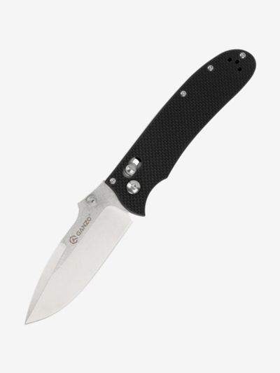 Лот: 25686308. Фото: 1. Нож Ganzo D704-BK, черный, Черный. Другое (спортивная одежда)