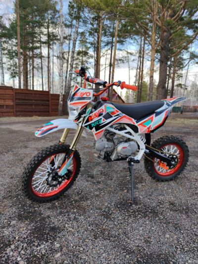 Лот: 15891007. Фото: 1. Kayo 125 17/14 pitbike (питбайк... Мотоциклы