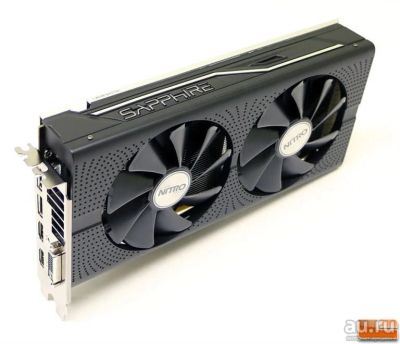 Лот: 16106923. Фото: 1. Видеокарта Sapphire RX480 4Gb... Видеокарты