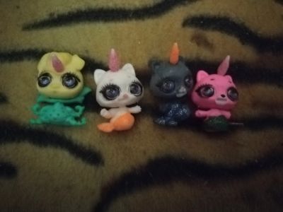 Лот: 21734721. Фото: 1. 4 игрушки одним лотом. Зверюшки-единороги. Развивающие