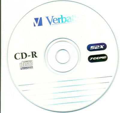Лот: 7158607. Фото: 1. CD-R Verbatim 700MB 52X. CD, DVD, BluRay