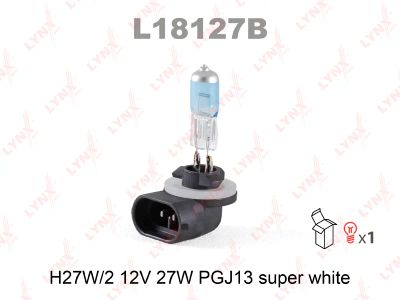 Лот: 8762578. Фото: 1. Лампа LYNXauto L18127B H27W/2... Оптика и освещение