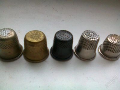 Лот: 2457774. Фото: 1. наперстки металлические. Швейный и вязальный инструмент