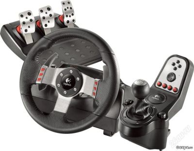 Лот: 2705343. Фото: 1. Logitech G27 (Идеальное состояние... Рули, джойстики