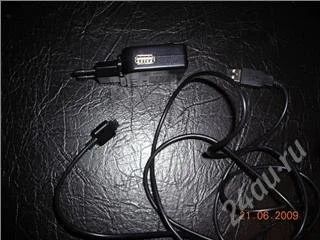 Лот: 74215. Фото: 1. Зарядное устройство и USB-кабель... Зарядные устройства, блоки питания, адаптеры сетевые для смартфонов