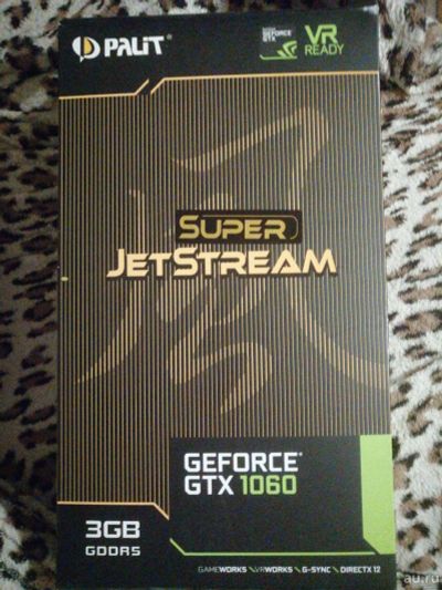 Лот: 13691367. Фото: 1. Palit gtx 1060 3gb Super Jetstream. Видеокарты
