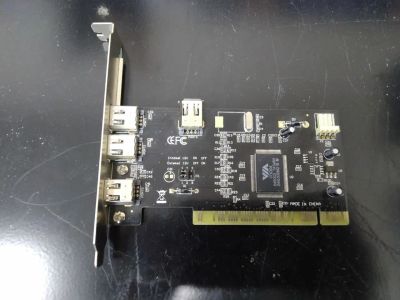 Лот: 23955717. Фото: 1. Контроллер PCI IEEE 1394 3+1 port... Платы расширения, контроллеры, доп. порты