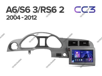 Лот: 20757667. Фото: 1. Магнитола Teyes CC3L Audi A6 C6... Автомагнитолы