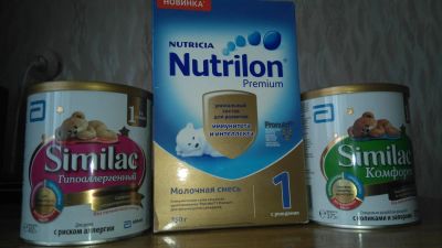 Лот: 7324677. Фото: 1. Смесь Similac и Nutrilon. Детское питание