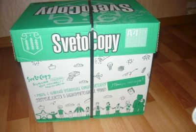 Лот: 6999552. Фото: 1. 2 коробки бумаги. Бумага