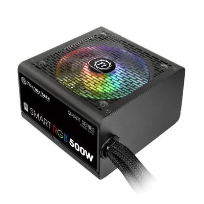Лот: 24947274. Фото: 1. Блок питания 500Вт Thermaltake... Корпуса, блоки питания