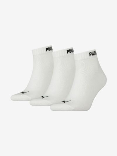 Лот: 22439289. Фото: 1. Носки PUMA, 3 пары, Белый. Другое (спортивная одежда)