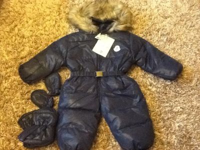 Лот: 4561221. Фото: 1. Зимний комбинезон Moncler Новый. Верхняя одежда