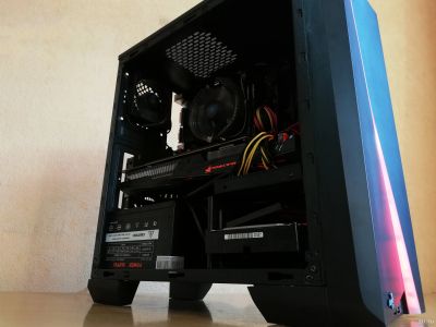 Лот: 14913053. Фото: 1. Игровой пк / Ryzen 5 / GTX 1060... Компьютеры в сборе