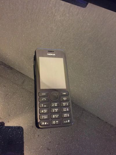 Лот: 5110529. Фото: 1. Nokia 206 Black Dual. Кнопочные мобильные телефоны