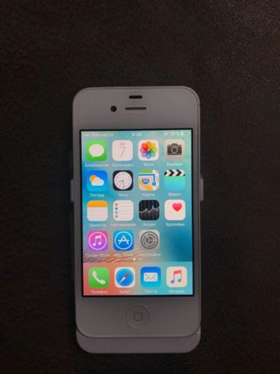 Лот: 15613509. Фото: 1. Сотовый телефон Iphone 4. Смартфоны