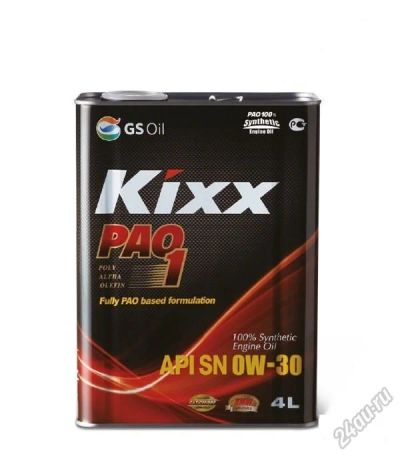 Лот: 5735934. Фото: 1. Масло моторное Kixx PAO1 0w30... Масла, жидкости
