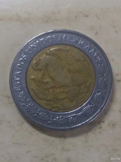 Лот: 18269151. Фото: 1. Мексика 1 песо, 2001. Америка