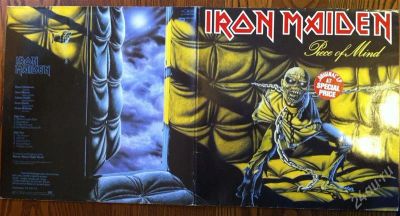 Лот: 867447. Фото: 1. IRON MAIDEN "PIECE OF MIND" LP... Аудиозаписи