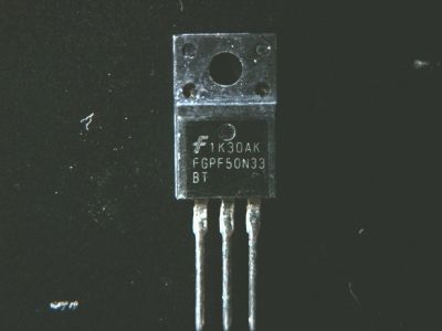 Лот: 5254991. Фото: 1. FGPF50N33BT. Транзисторы
