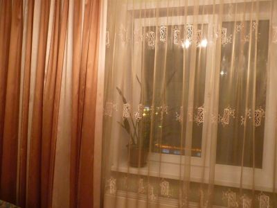Лот: 3493493. Фото: 1. Штора ночная + тюль 2*70/5м. Шторы, тюль