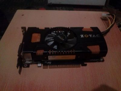 Лот: 6748032. Фото: 1. ZOTAC GeForce GTX 550 Ti. Видеокарты