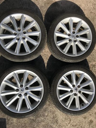 Лот: 11238726. Фото: 1. Колеса Michelin 215/45 R18 с литьем. Диски