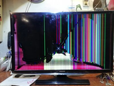 Лот: 13442772. Фото: 1. Led tv Samsung неисправен. Телевизоры