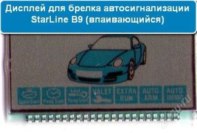 Лот: 2327210. Фото: 1. Дисплей для брелка автосигнализации... Автомобильные сигнализации
