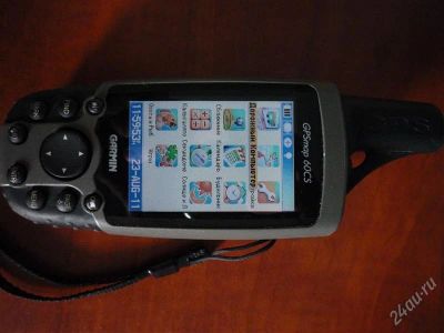 Лот: 1171676. Фото: 1. GPS навигатор (Garmin GPSMAP 60CS... GPS-навигаторы