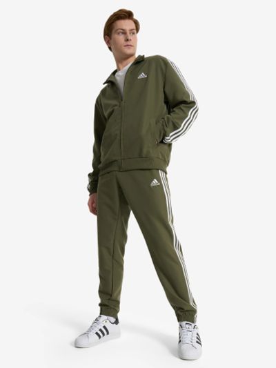 Лот: 24922111. Фото: 1. Костюм мужской adidas, Зеленый. Спортивные костюмы