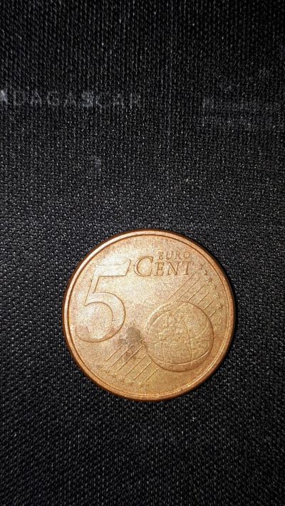 Лот: 17567725. Фото: 1. 5 euro cent 2002. Европа