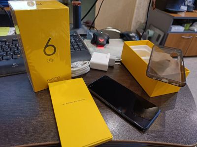 Лот: 19961652. Фото: 1. Телефон Realme 6 Pro 8/128Gb Синяя... Смартфоны