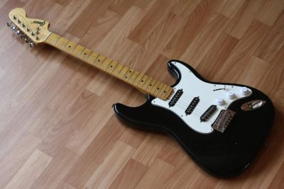 Лот: 4644431. Фото: 1. Электрогитара Greco SE-430B Stratocaster... Гитары