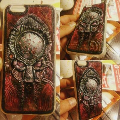 Лот: 10253791. Фото: 1. Чехол для iphone 6 predator. Чехлы, бамперы