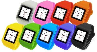 Лот: 1423206. Фото: 1. Ремешки для Ipod Nano 6 (Силикон... Чехлы, бамперы