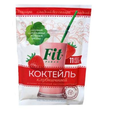 Лот: 10124774. Фото: 1. «FitParad», Коктейль белково-углеводный... Спортивное питание, витамины