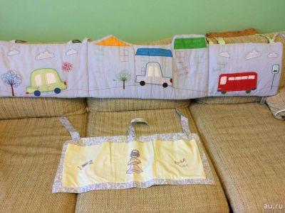 Лот: 8118399. Фото: 1. Продам бортики в кроватку mothercare. Детские кровати и кроватки